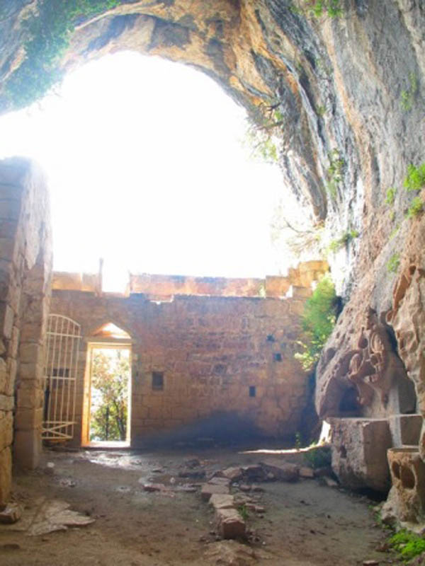 Dragon cave on an island of Brač